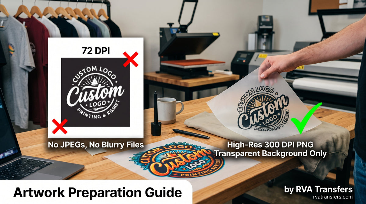 The Ultimate Guide to Preparing Your Artwork for DTF Transfers