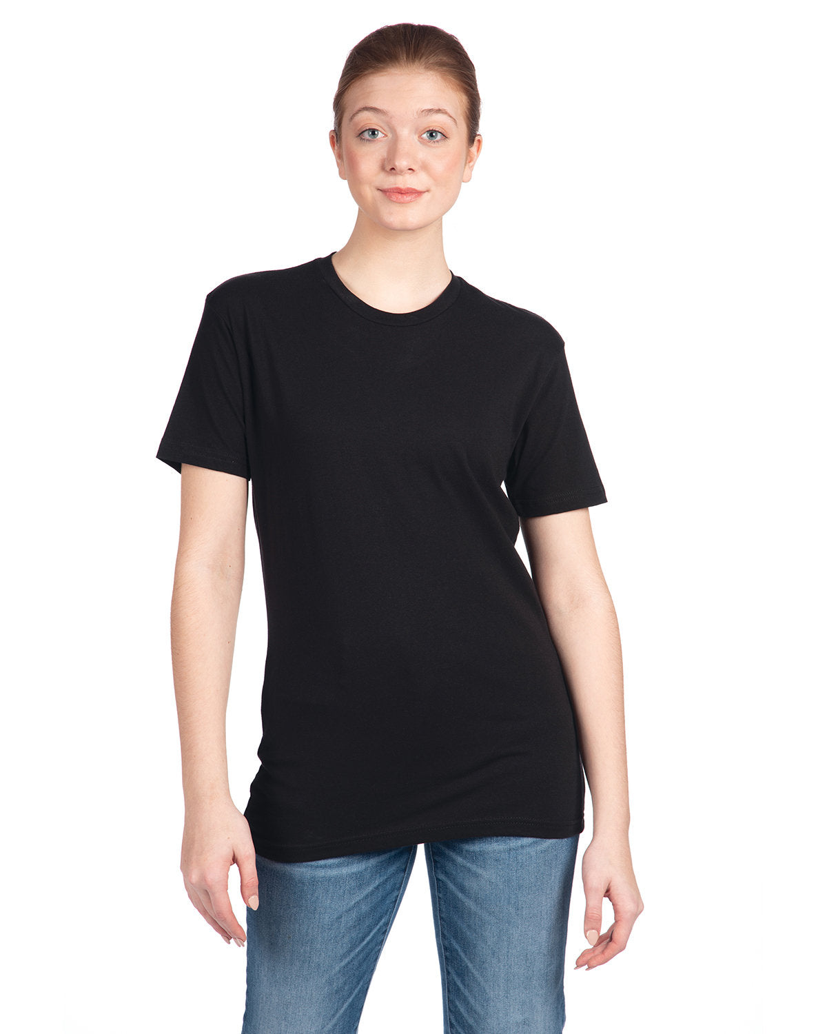 トップス TION slim fit L/S tee (NVY) 41005_f_fl.jpg