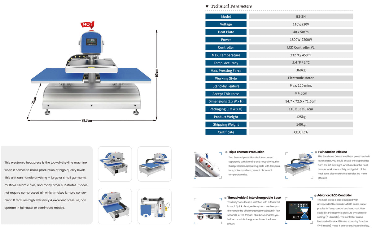 Dual Platen Pro Heatpress