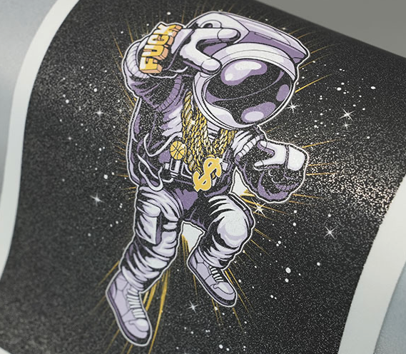 Silver Glitter DTF